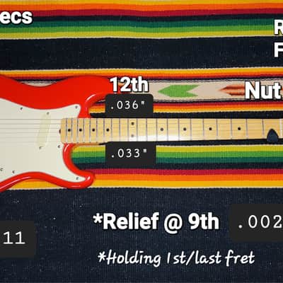 Squier Bullet 1 S-2 1984 - Red image 1