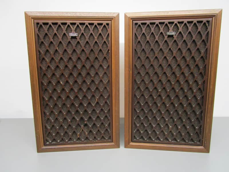 Coral BX-1001 3-Way Speaker Pair, circa early 70s | Reverb