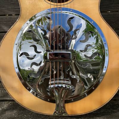Beard Guitars A-Odyssey round neck resonator image 2