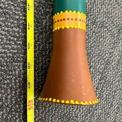 48" Didgeridoo, Synthetic and Hand-Painted, with BAG,  EXCELLENT image 2