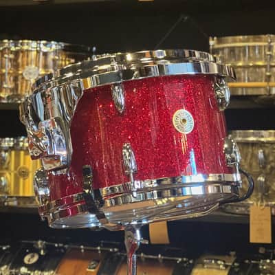 NEW Gretsch USA Custom in Red Glass Glitter - 14x18, 8x12, 14x14 image 2