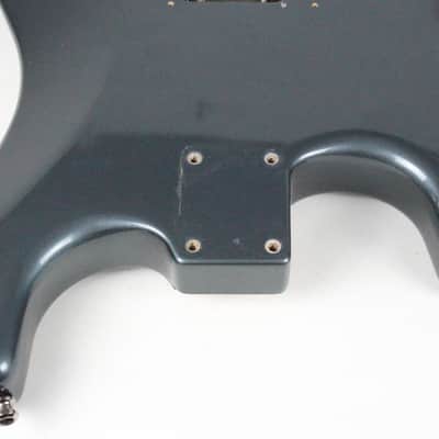 2009 Vintage Fender Custom Shop Stratocaster Custom Classic Charcoal Frost Metallic Alder Body w/COA USA Strat image 16