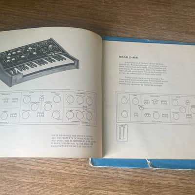 Original 1979 Moog Prodigy Owner’s Manual – by Tom Rhea (Rare Vintage) image 4