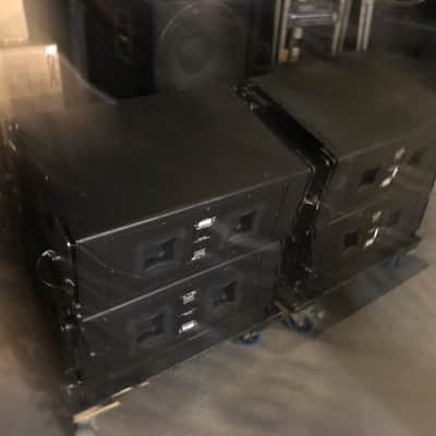 4 VTC Pro Audio EL210T Dual 10" Synergy Horn Touring Line Array Enclosures w/ Processor image 1