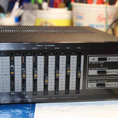 Restored Pioneer GR-560 7 Band Graphic Equalizer (9) with box/user manual image 8
