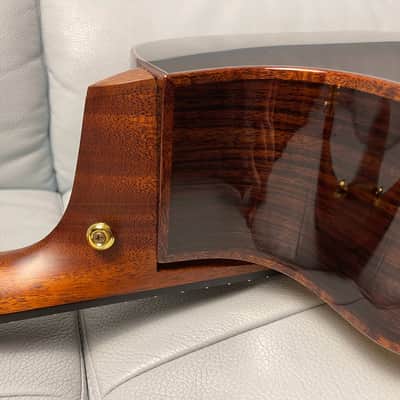 Hsienmo Shiyi Bear Claw Sitka Spruce Solid Top & Wild Indian Rosewood Solid back sides with hardcase image 18