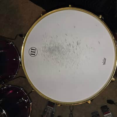 WFLIII Snare drum 2026 - Black Galaxy Sparkle image 6