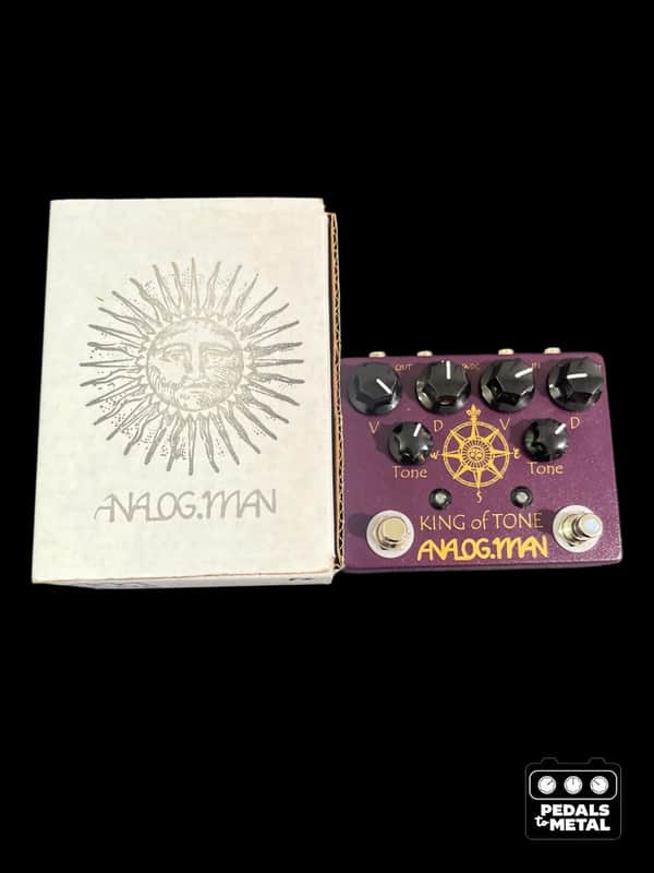 Analogman King of Tone V4 with Four Jack and Toggle Options-x19120 image 1