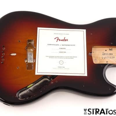 Fender American Performer Mustang Bass BODY USA Parts Sunburst. image 2