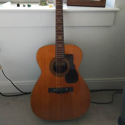 Ventura Bruno V-12 Acoustic Guitar Vintage - Made in Japan (See Video) image 21