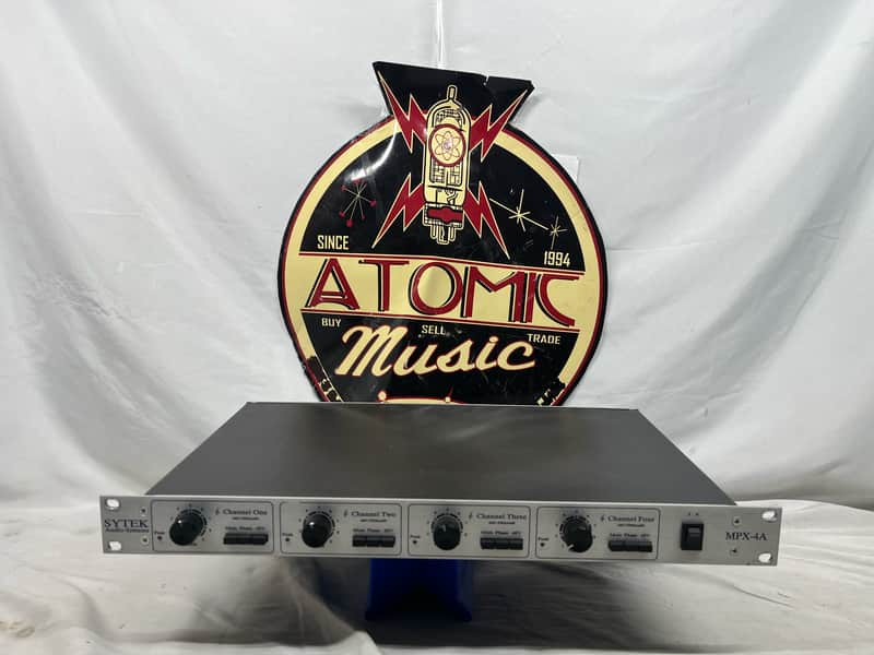 Sytek MPX-4A 4-Channel Mic Preamp Rack Module image 1