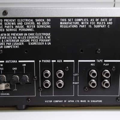 1980 JVC R-S5 Silverface Classic Stereo Receiver 1 Owner Serviced 09-2021 Excellent to Mint #769 image 18