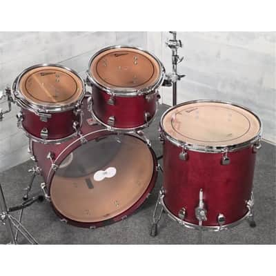 Used Premier Elite 4pc Drum Set Rosewood Satin - Very Good image 5