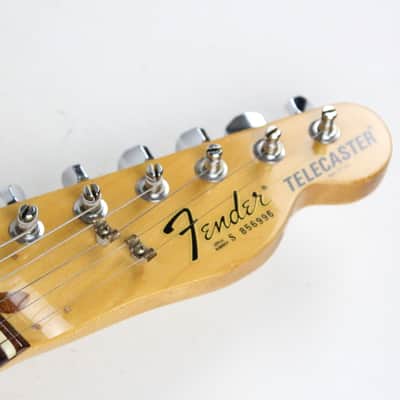 1978-1981 Extremely RARE Fender Telecaster Aztec GOLD in Original Case Vintage 1970's Tele Guitar image 12