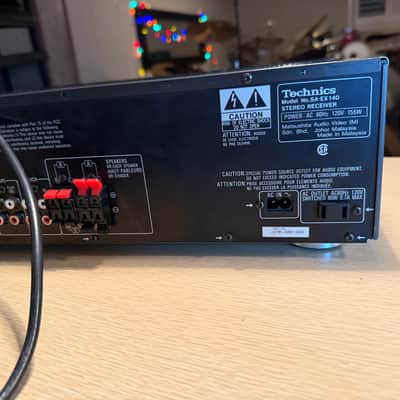 Immagine Technics Model SA-EX140 AV Control Stereo Receiver Serviced Works Great V Rare🎶 - 11