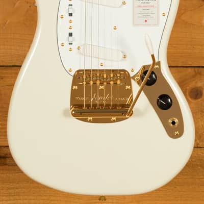 Fender Made In Japan Traditional 60s Mustang - Rosewood - White Pearl image 3