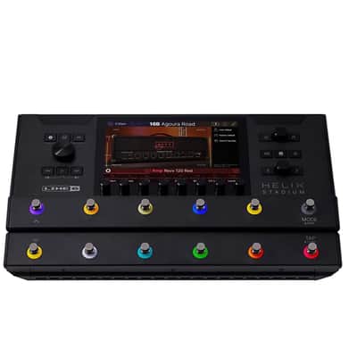 Line 6  Helix Stadium Floor Multi-Effects Guitar Processor - Black New - Black image 8