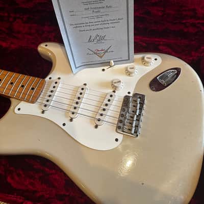 2002 Fender Custom Shop 1956 Stratocaster Relic - Desert Sand image 9