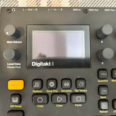 Elektron Digitakt II 2024 - Present Black image 2