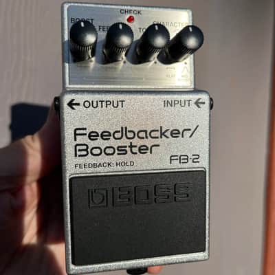 Boss FB-2 Feedbacker/Booster 2011 - Present - Silver image 2
