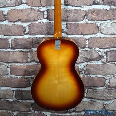 Vintage '60s Framus Studio 5/51 Archtop Acoustic Guitar Shaded Brown image 7