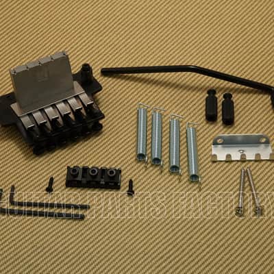 006-2599-000 Jackson Bridge Assembly, JT585 Licensed Floyd RoseĀ®, Left Handed, Black - Black image 2
