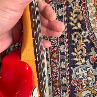 Squier E - seria 1984 - fiesta red image 2