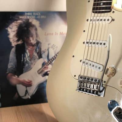 Fender Stratocaster ex-John Norum (Europe) Final Countdown World Tour 1985 White image 1