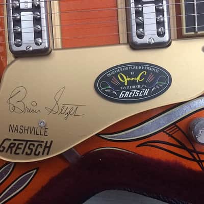 Gretsch G6120 Brian Setzer SSLVO 2010 Limited Edition Hand Painted image 4