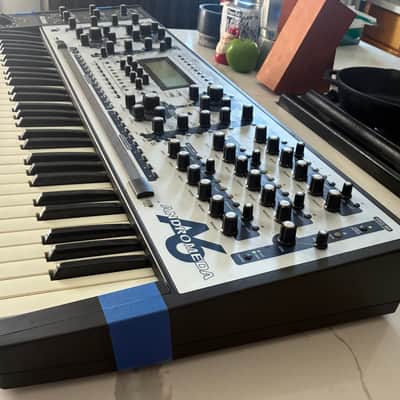 Alesis A6 Andromeda 61-Key Polyphonic Analog Synthesizer 2000s - Black/Silver image 2