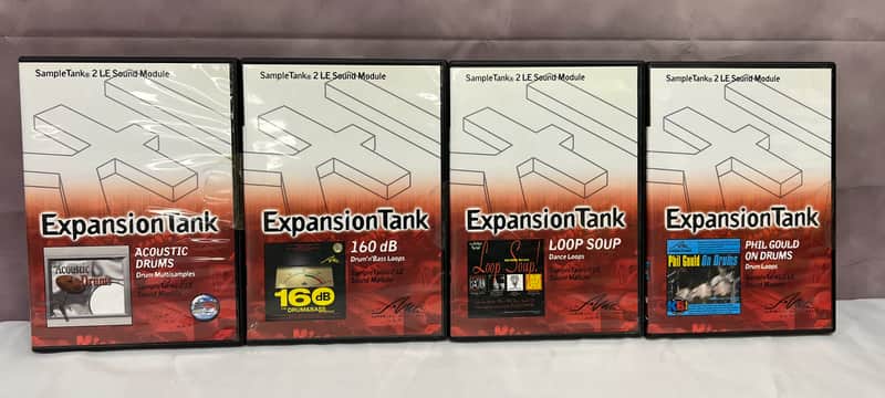 SampleTank 4 Expansion Tanks 2LE Sound Modules