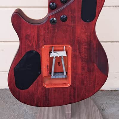 EVH WOLFGANG EXOTIC KOA FLOYD ROSE ELECTRIC GUITAR W/CASE (USED) - 2023 image 7