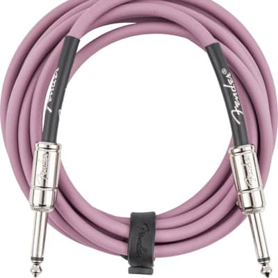 Fender Contour Series Guitar/Instrument Cable, Straight, 10' ft, Burgundy Mist image 3