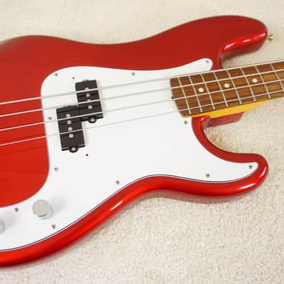 1999-2002 Fender Japan PB62-53 Precision Bass Candy Apple Red CIJ image 11