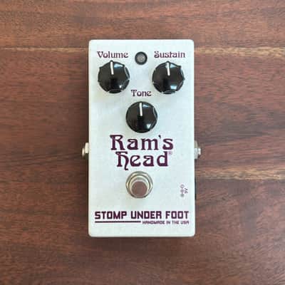 Stomp Under Foot Ram's Head (Violet Version) Fuzz Pedal | Reverb