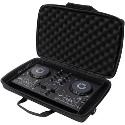Odyssey BMDDJFLX2DLX | Deluxe EVA Carry Case for AlphaTheta DDJ-FLX2 with Dividers & Shoulder Strap image 2