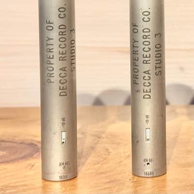 Vintage Neumann KM 86i - PAIR - Ex Decca studios image 10