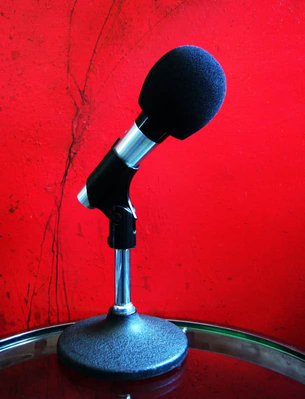 Vintage 1970's Shure 565SD / 565 Switchable Cardioid Dynamic Microphone Low Z w accessories Jimi Hendrix image 1
