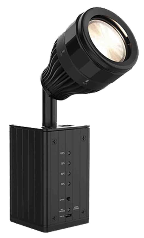 CHAUVET DJ EZPin Zoom Battery-Powered LED Pin Spot Kit (4-Pack) image 1