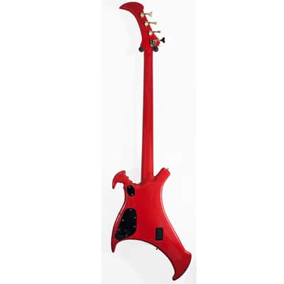 Warwick John Entwistle's Personal Collection Pink Buzzard Bass Guitar w Signed Case & Spider Doodle image 3