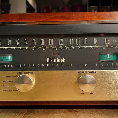 McIntosh MR65B Stereo Tube Tuner