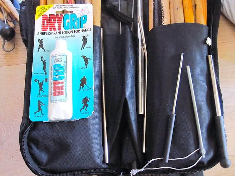 Drum Sticks, Brushes, Mallets, Stick Bag Lot image 1