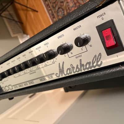 VINTAGE MARSHALL 25/50 JUBILEE 3530 BASS AMP HEAD image 6