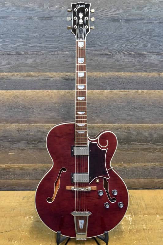 1997 Gibson Custom Tal Farlow Signature Wine Red Hollowbody Electric Guitar w/ Case - #91167017 image 1