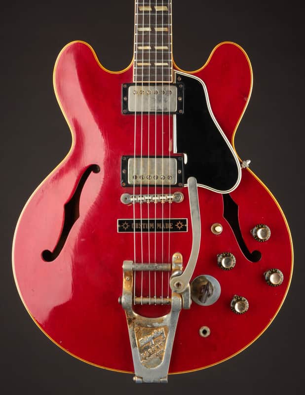 1962 Gibson ES-345TD Cherry w/ PAFs image 1
