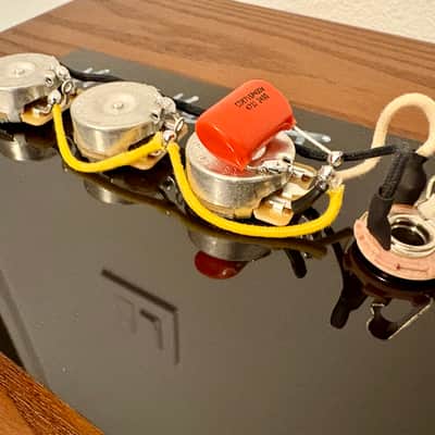 Fender Jazz Bass vintage wiring harness (two volume and one tone) image 2