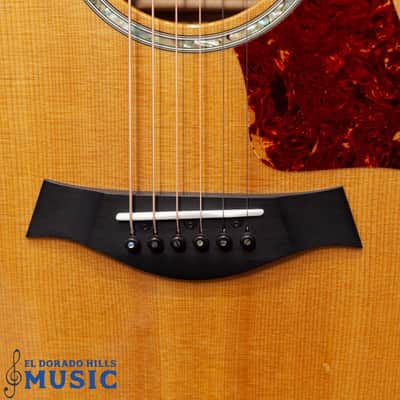 2003 Taylor 614CE Tri-Back with Flame Maple Neck ES2 Electronics Preowned image 8
