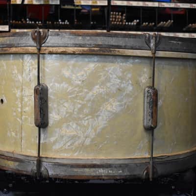 WWII Era Gretsch Defender 11" x 26" Bass Drum image 5