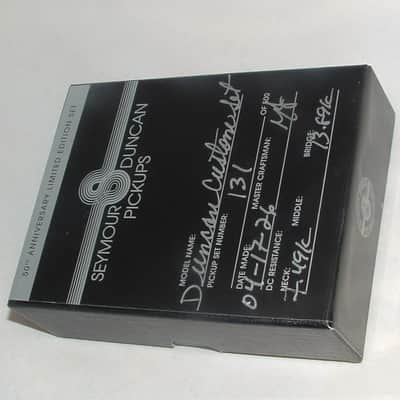 Seymour Duncan 50th Anniversary Limited Edition Duncan Custom Set (Zebra) Set #131 image 1