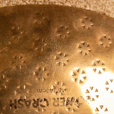 1980s Zildjian 16" Z Power Crash Cymbal 1205g image 6